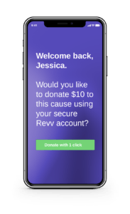 Revv One-Click Mobile Donations